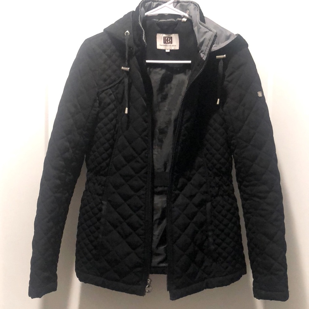 Laundry by Design XS cropped puffer jacket